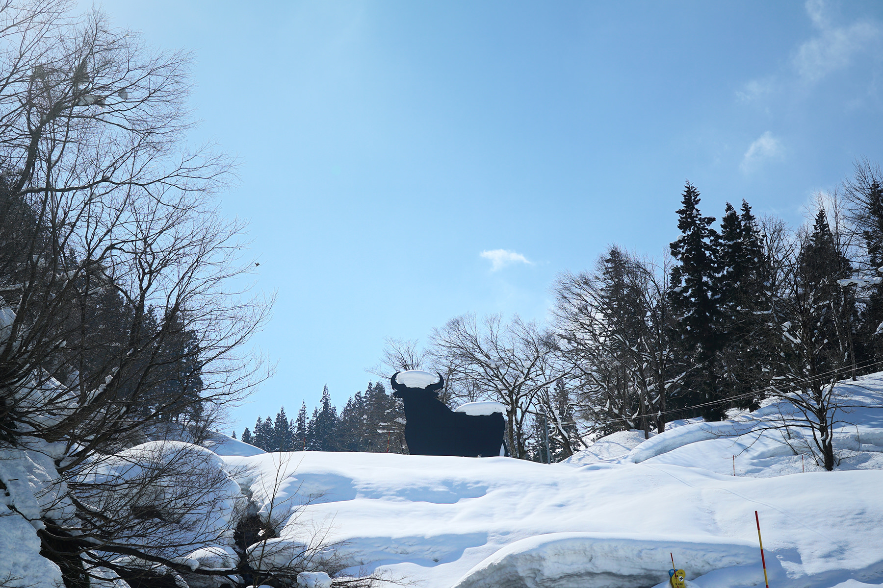 冬-2 雪のブラックシンボル